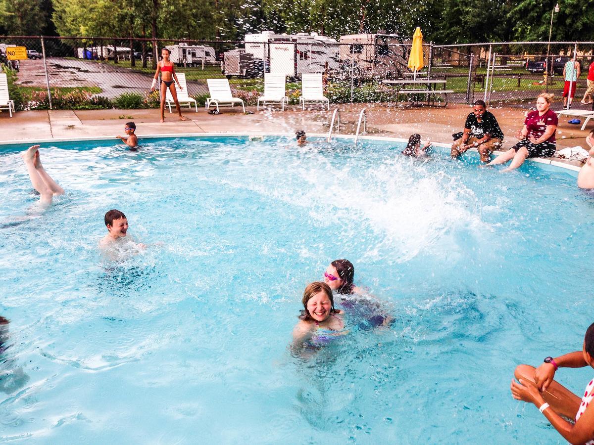 Hotel Sandusky Koa Holiday Campground Exteriér fotografie