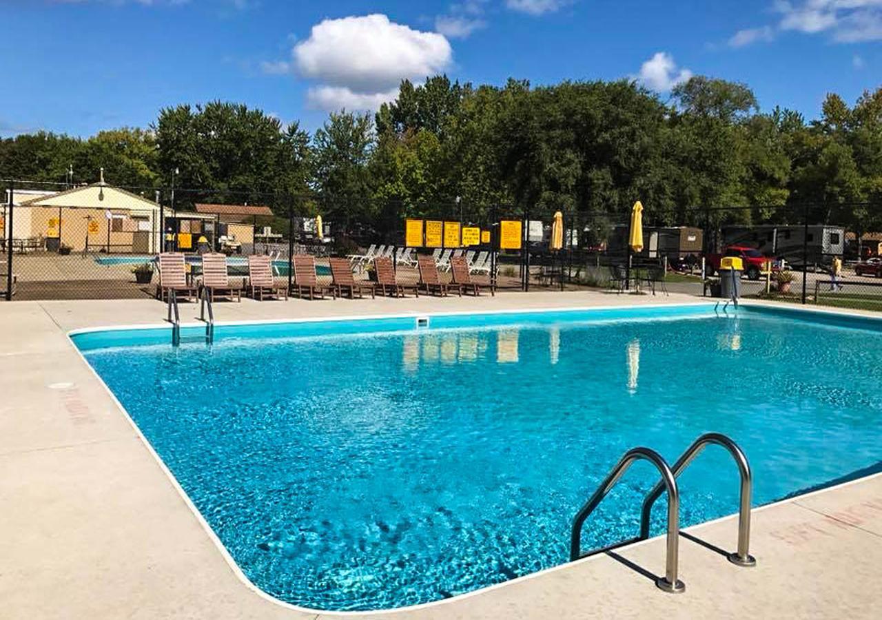 Hotel Sandusky Koa Holiday Campground Exteriér fotografie